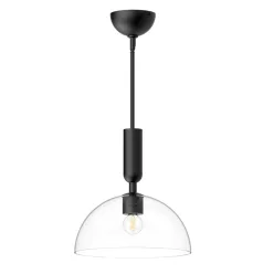   Elstead Lighting Jude ALM-JUDE-P-MB-CL Függőlámpa 1x60W/E27 IP20