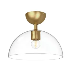   Elstead Lighting Jude ALM-JUDE-SF-GD-CL Plafonlámpa 1x60W/E27 IP20