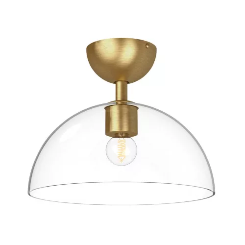 Elstead Lighting Jude ALM-JUDE-SF-GD-CL Plafonlámpa 1x60W/E27 IP20