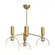 Elstead Lighting Jude ALM-JUDE3-GD-CL Csillár 3x60W/E27 IP20