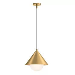   Elstead Lighting Remyck ALM-REMYCK-P-GD Függőlámpa 1x60W/E27 IP20