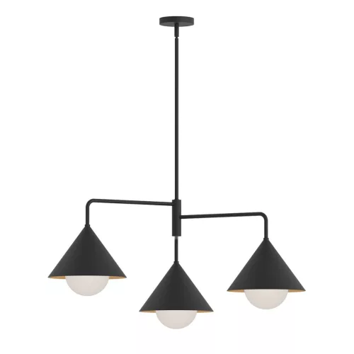 Elstead Lighting Remyck ALM-REMYCK3-BK Csillár 3x60W/E27 IP20