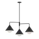 Elstead Lighting Remyck ALM-REMYCK3-BK Csillár 3x60W/E27 IP20