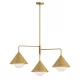 Elstead Lighting Remyck ALM-REMYCK3-GD Csillár 3x60W/E27 IP20