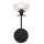 Elstead Lighting Sylvia ALM-SYLVIA-1WB-BK-CL Fali lámpa 1x40W/E14 IP20