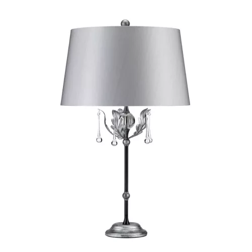 Elstead Lighting AMARILLI AML-TL-BLK-SIL Asztali lámpa 1x60W/E27
