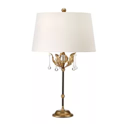   Elstead Lighting Amarilli AML-TL-BRONZE-IV Asztali lámpa 1x60W/E27