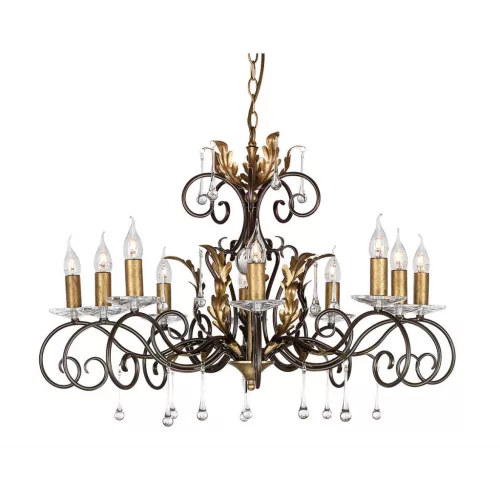 Elstead Lighting AMARILLI AML10-BRONZE Csillár 10x60W/E14