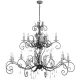Elstead Lighting AMARILLI AML15-BLK-SILVER Csillár 15x60W/E14