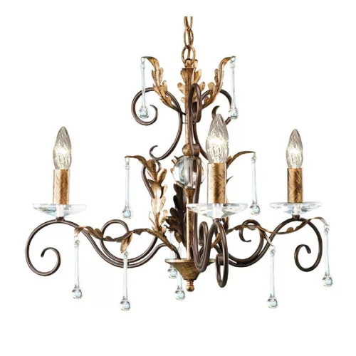 Elstead Lighting AMARILLI AML3-BRONZE Csillár 3x60W/E14