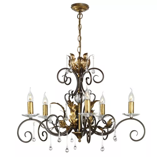 Elstead Lighting AMARILLI AML5-BRONZE Csillár 5x60W/E14