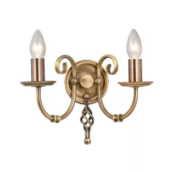   Elstead Lighting ARTISAN ART2-AGD-BRASS Fali lámpa 2x60W/E14