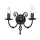 Elstead Lighting ARTISAN ART2-BLACK Fali lámpa 2x60W/E14