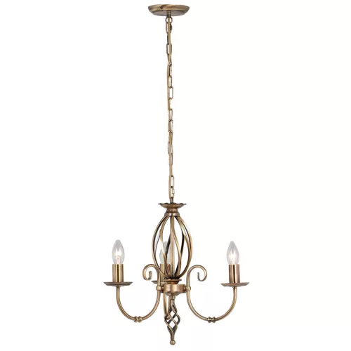 Elstead Lighting ARTISAN ART3-AGD-BRASS Csillár 3x60W/E14