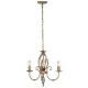 Elstead Lighting ARTISAN ART3-AGD-BRASS Csillár 3x60W/E14