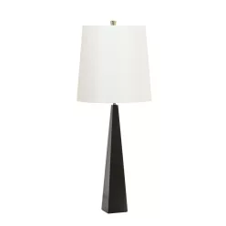   Elstead Lighting Ascent ASCENT-TL-BLK-W Asztali lámpa 1x60W/E27