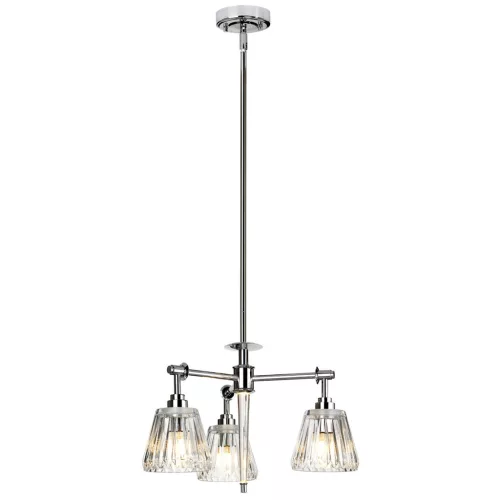 Elstead Lighting AGATHA BATH-AGATHA3P-PC Mennyezeti Lámpa 3x3,5W/G9 320LM IP44