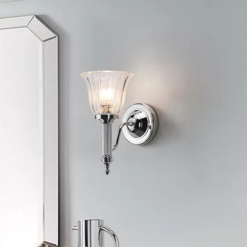 Elstead Lighting CARROLL BATH-CARROLL1-PC Fali lámpa 1x40W/G9 IP44