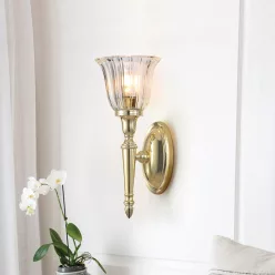   Elstead Lighting DRYDEN BATH-DRYDEN1-PB Fali lámpa 1x40W/G9 IP44