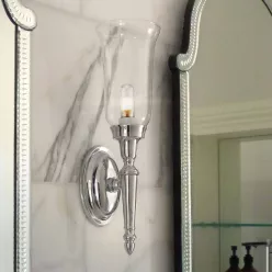   Elstead Lighting DRYDEN BATH-DRYDEN2-PN Fali lámpa 1x40W/G9 IP44