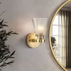   Elstead Lighting Gunnislake BATH-GUNNIS1-BB Fali lámpa 1x3.5W/G9 IP44