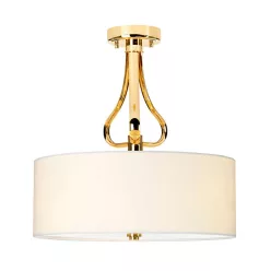   Elstead Lighting FALMOUTH BATH-FALMOUTH-SF-FG Mennyezeti Lámpa 3x3,5W/G9 320LM IP44