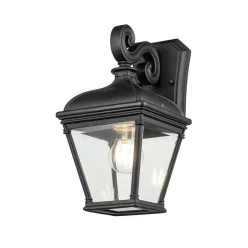   Elstead Lighting Bayview BAYVIEW-2M-BK Fali lámpa 1x60W/E27 IP44