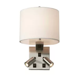  Elstead Lighting BELMONT BELMONT-3W Fali lámpa 1x40W/E14 + 2x1W/LED 2x120LM