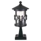 Elstead Lighting HEREFORD BL12-BLACK Állólámpa 1x60W/E27 IP23