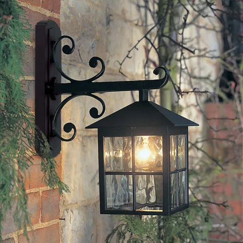Elstead Lighting WINCHESTER BL19-BLACK Fali lámpa 1x60W/E27 IP43