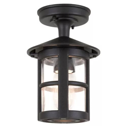 Elstead Lighting HEREFORD BL21A-BLACK Süllyesztett mennyezeti lámpa 1x60W/E27 IP43