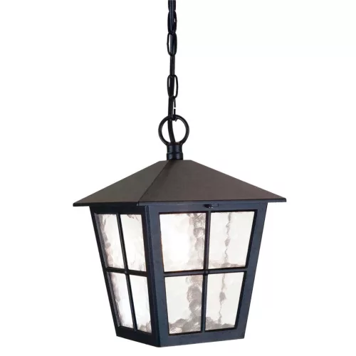 Elstead Lighting CANTERBURY BL48M-BLACK Függőlámpa 1x60W/E27 IP43