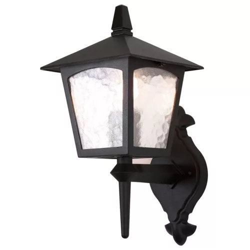 Elstead Lighting YORK BL5-BLACK Fali lámpa 1x60W/E27 IP43