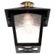 Elstead Lighting YORK BL6C-BLACK Süllyesztett mennyezeti lámpa 1x60W/B22 IP20