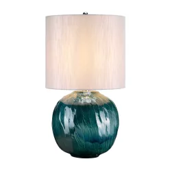 Elstead Lighting BLUE BLUE-GLOBE-TL Asztali lámpa 1x60W/E27