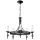 Elstead Lighting BELFRY BY5-BLACK Csillár 5x60W/E14
