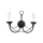Elstead Lighting CARISBROOKE CB2-BLACK Fali lámpa 2x60W/E14