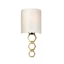 Elstead Lighting Clark CLARK-SMALL-AB Fali lámpa 1x60W/E27