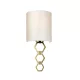 Elstead Lighting Clark CLARK-SMALL-AB Fali lámpa 1x60W/E27