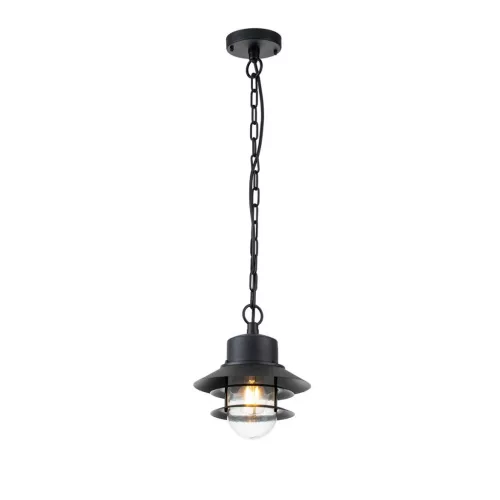 Elstead Lighting Copenhagen COPENHAGEN8-BK Függőlámpa 1x60W/E27 IP44