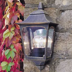   Elstead Lighting CHAPEL CP7-2-BLACK Fali lámpa 1x60W/E27 IP44