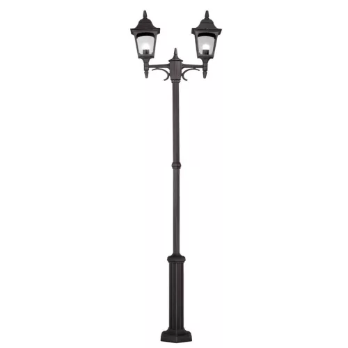 Elstead Lighting CHAPEL CP8-BLACK Utcai lámpa 2x60W/E27 IP44