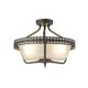 Elstead Lighting CROWN CROWN-SF Plafonlámpa 3x60W/E27