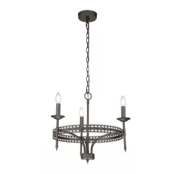 Elstead Lighting CROWN CROWN3 Csillár 3x60W/E14