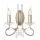 Elstead Lighting CHRISTINA CRT2-SILVER-GOLD Fali lámpa 2x60W/E14