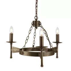 Elstead Lighting CROMWELL CW3-OLD-BRZ Csillár 3x60W/E14
