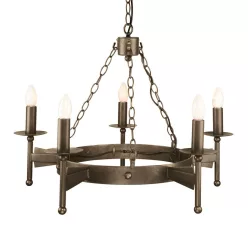 Elstead Lighting CROMWELL CW5-OLD-BRZ Csillár 5x60W/E14