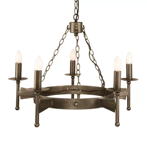 Elstead Lighting CROMWELL CW5-OLD-BRZ Csillár 5x60W/E14