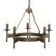 Elstead Lighting CROMWELL CW5-OLD-BRZ Csillár 5x60W/E14