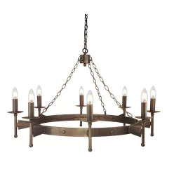 Elstead Lighting CROMWELL CW8-OLD-BRZ Csillár 8x60W/E14